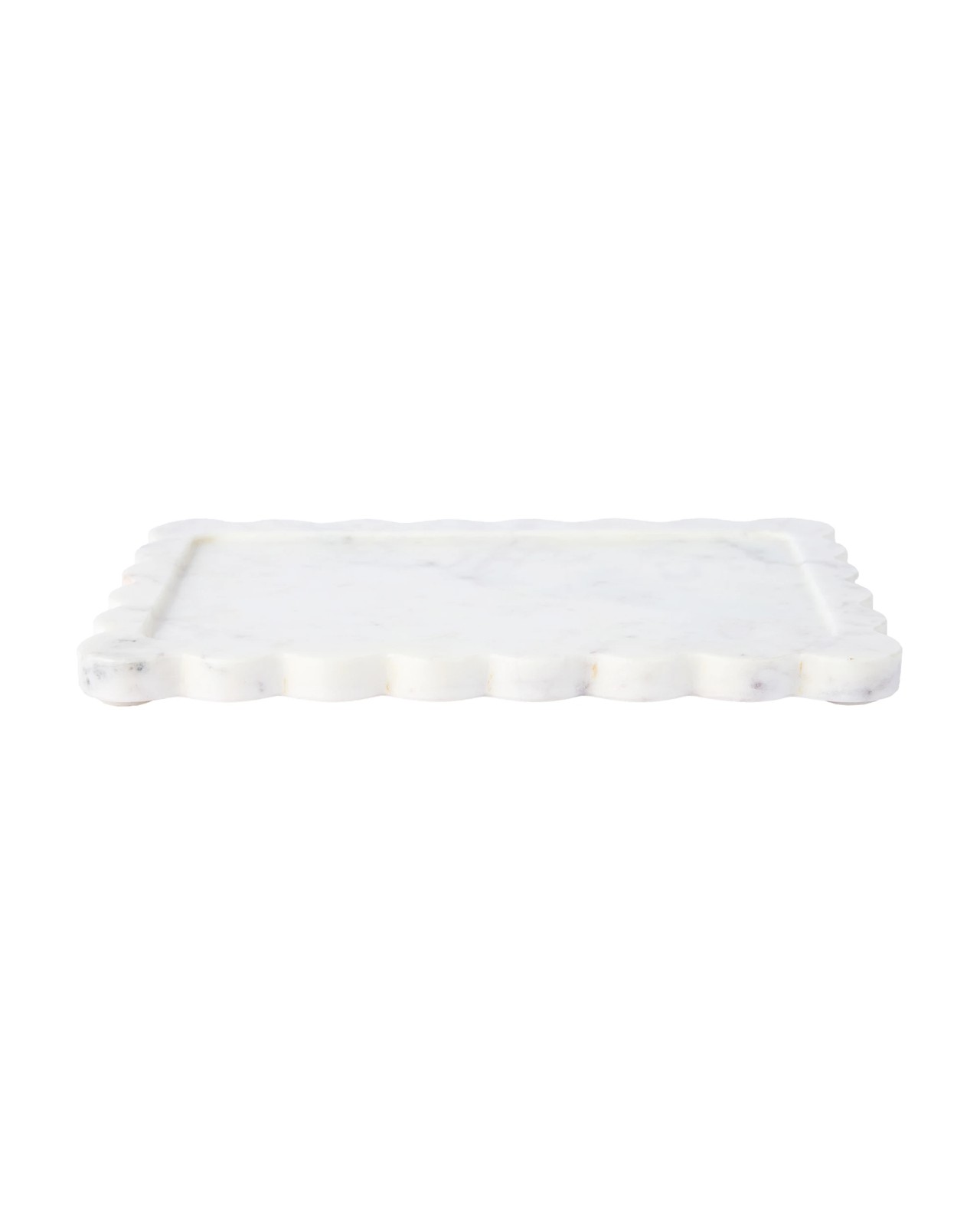 Anko Wavy Edge Marble Decor Tray 2 of 6