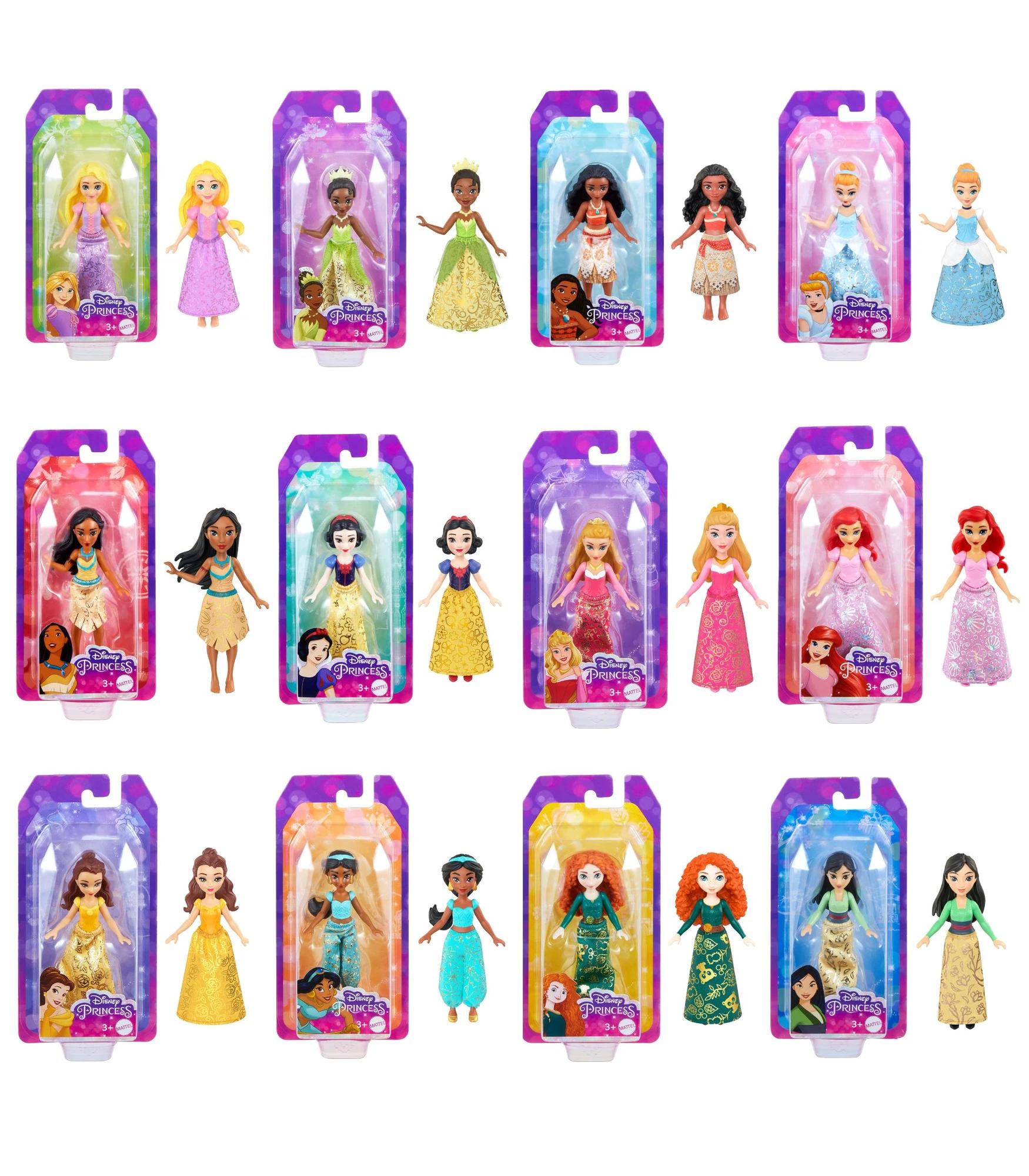 Disney princess dolls clearance small