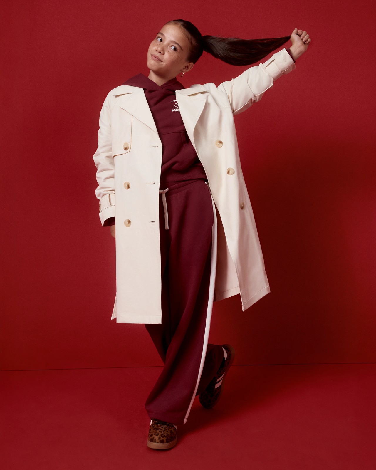 Longline Trench Coat 6 of 6