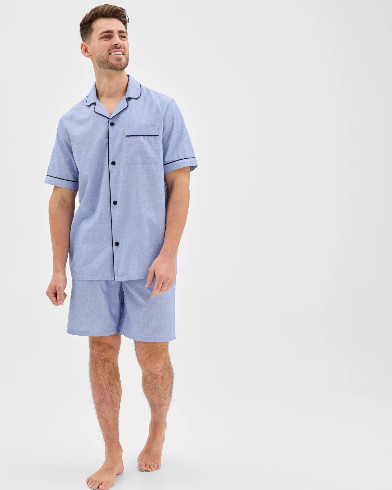 Maxx Cotton Woven Poplin Pyjama Set 2 of 5