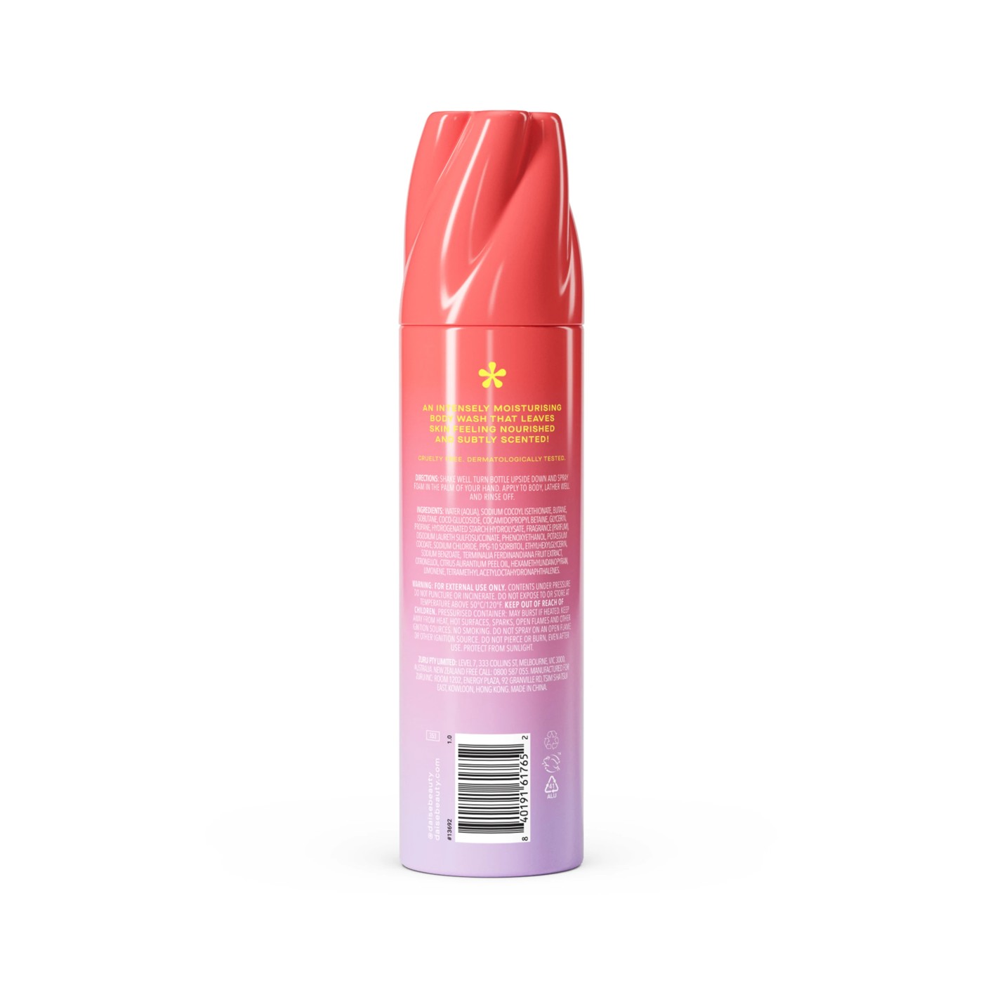 DAISE Foaming Body Wash 250g - Rose and Amber Whip 2 of 6