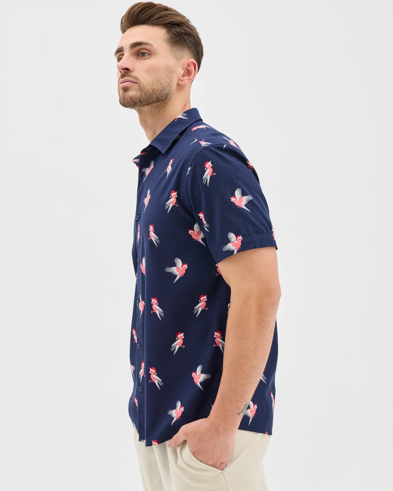 Christmas Galah All Over Print Shirt 5 of 5