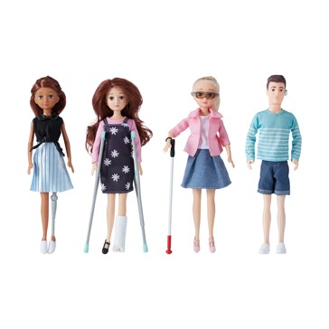 Fashion Doll with a Disability, Assorted - Anko