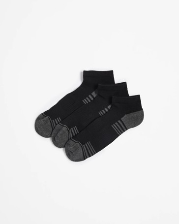Australian Cotton Blend 3 Pack Sports Low Cut Socks - Maxx