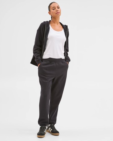 Active Australian Cotton Blend Fleece Trackpants