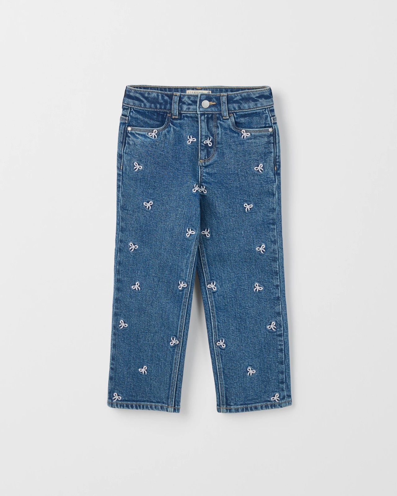 Straight Leg Denim Jeans 5 of 5