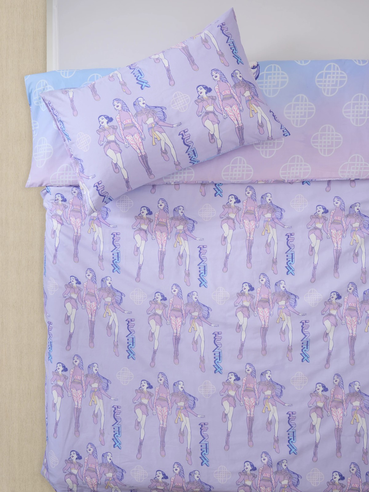 KPop Demon Hunters Quilt Cover Set 2 of 4