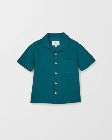 Short Sleeve Textured Shirt