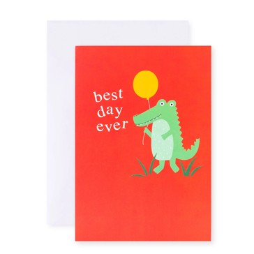 Creative Publishing from Hallmark Birthday Card - Crocodile