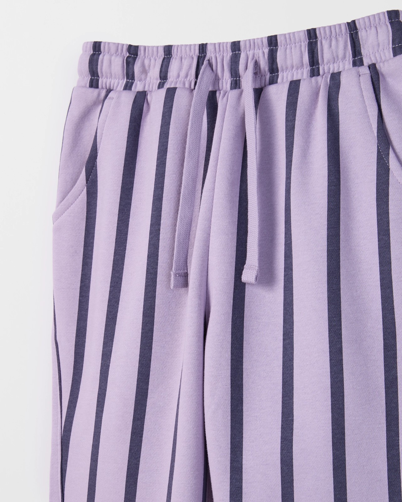 Australian Cotton Blend Fashion Barrel Leg Trackpants - Purple 2 of 2