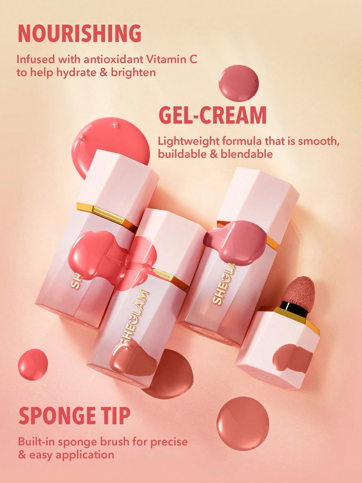SHEGLAM Color Bloom Liquid Blush - Love Cake 4 of 6