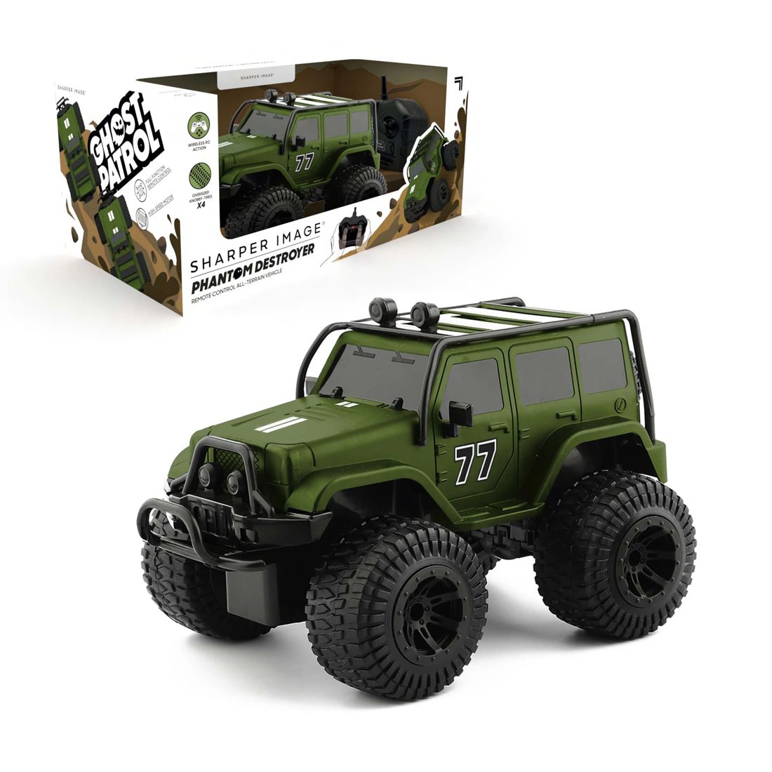 Sharper Image Black Series RC All Terrain 1:16 Toy Car - Assorted ...
