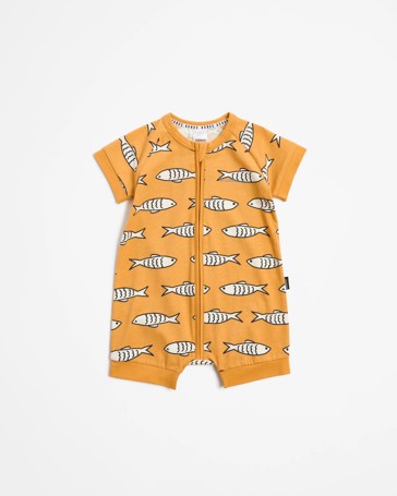 Bonds Baby Zippy Wondersuit Romper - Coastal Catch