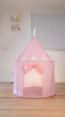 Princess Castle Play Tent - Lily Pink