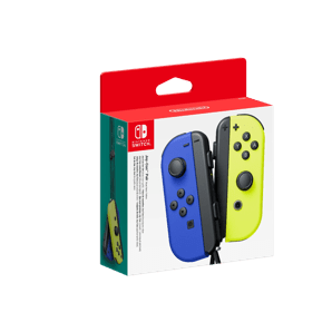 Nintendo Switch Joy-Con Pair Blue & Neon Yellow thumbnail 2