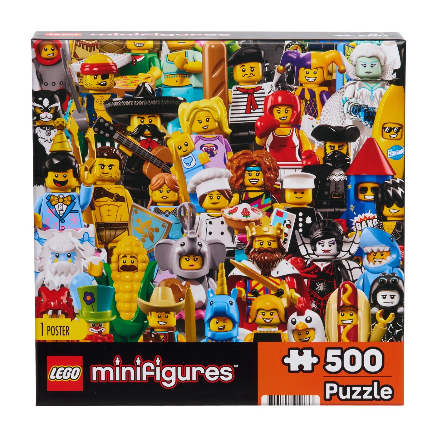 Lego Minifig Puzzle 500 Piece 3 of 6