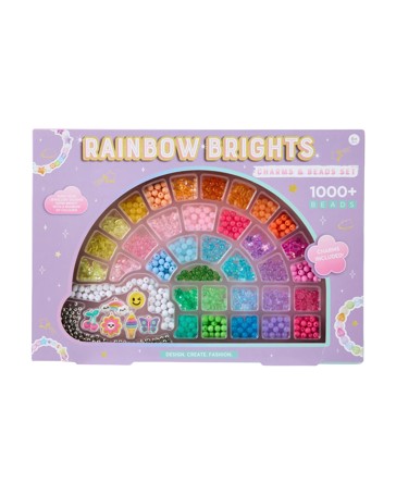 Anko Rainbow Brights Charms and Beads Set