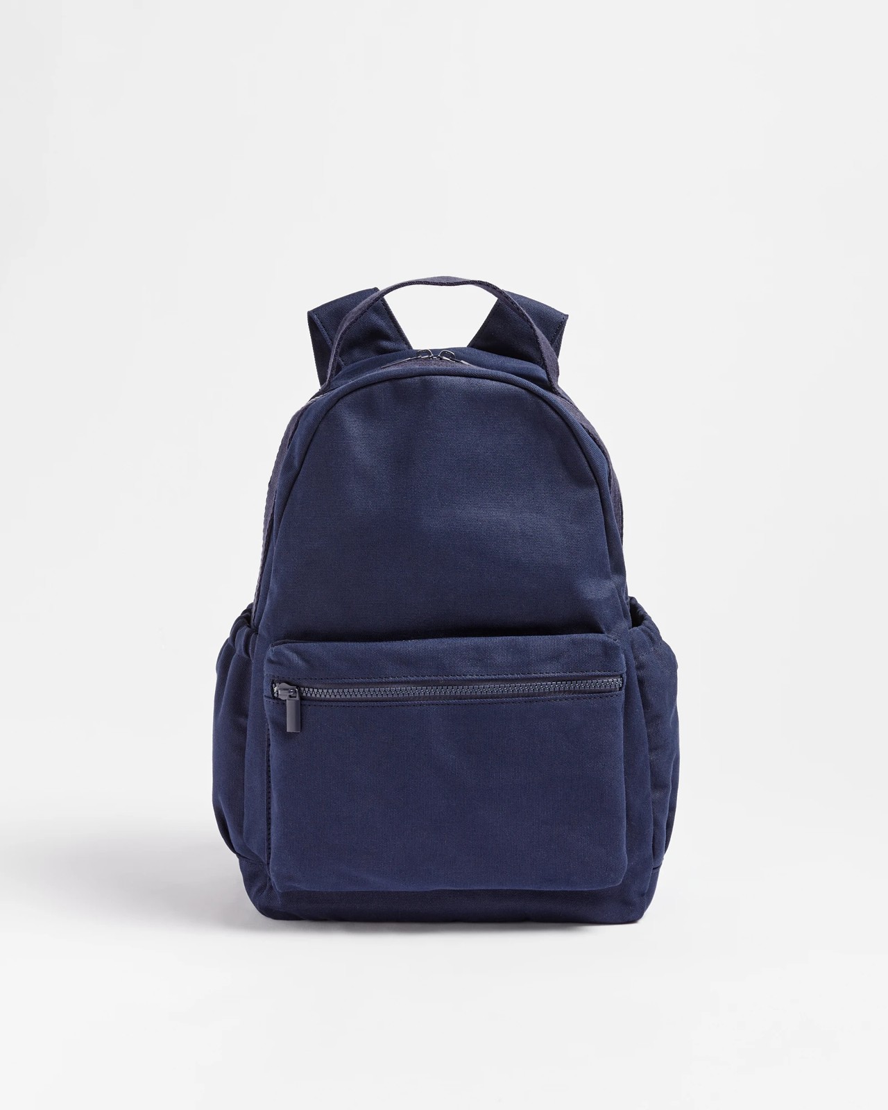 Basic Canvas Backpack Navy Blue Target Australia