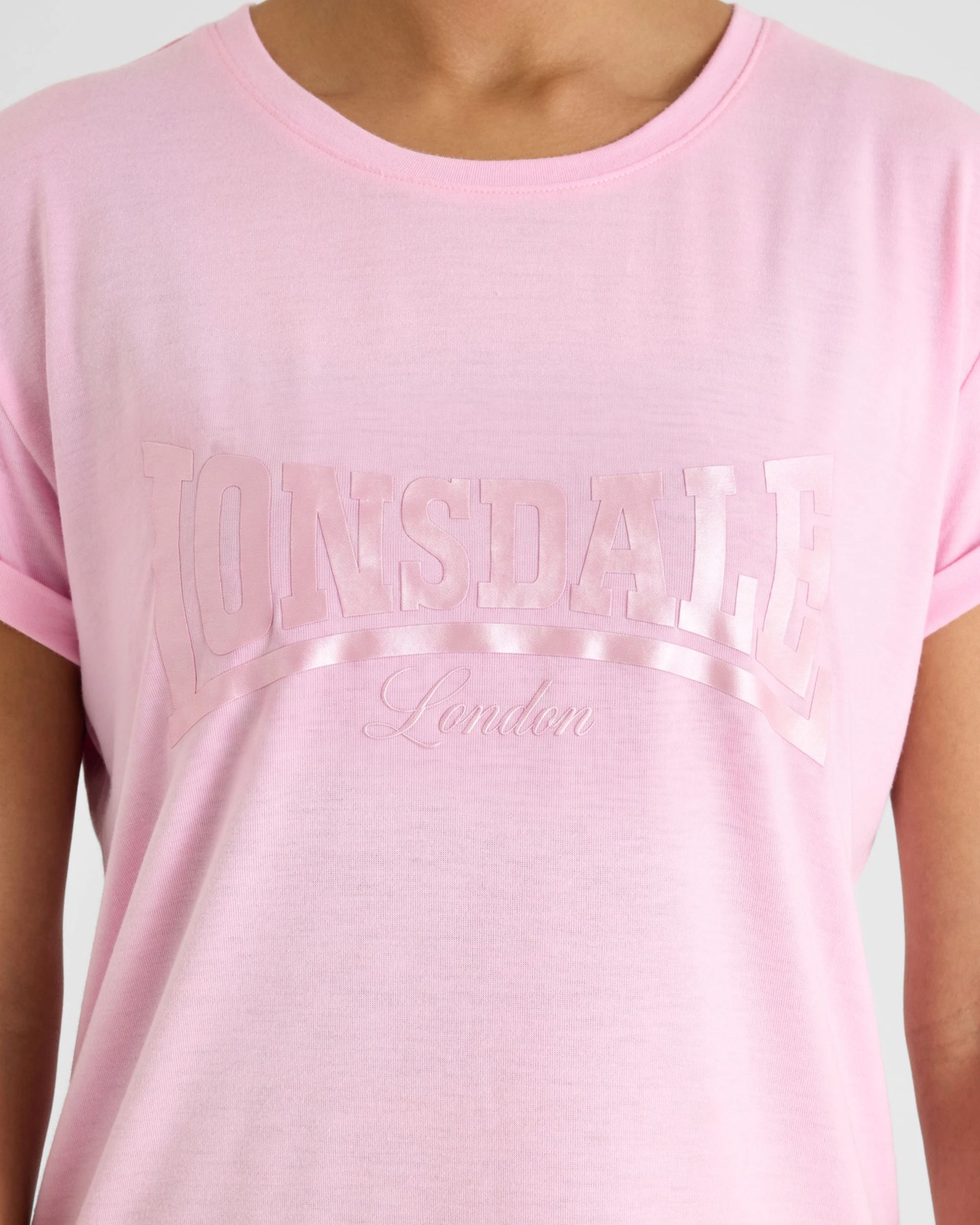 Lonsdale London Malden Core T-Shirt - Bloom 3 of 4