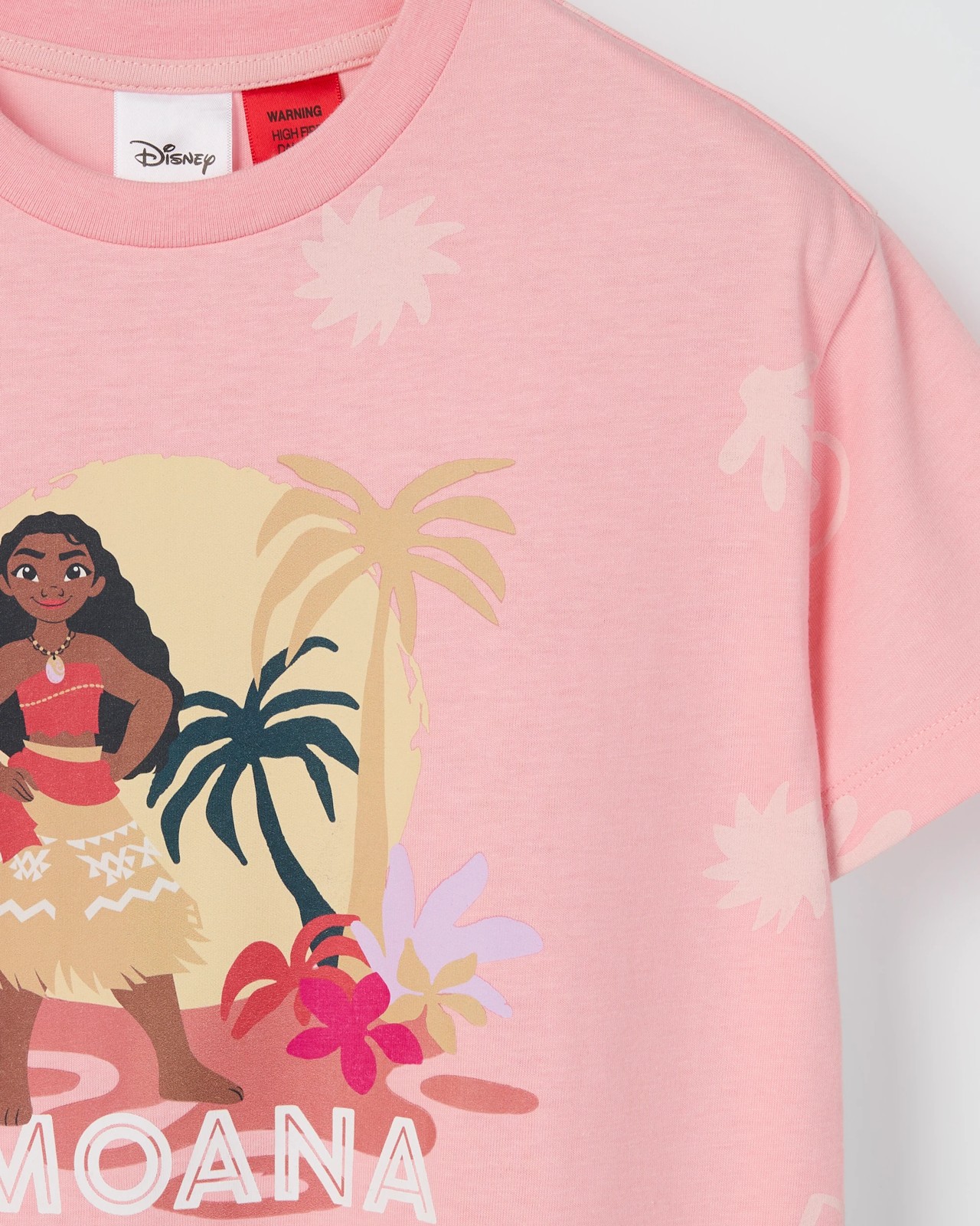Disney Younger Girls Short Sleeve Oversized Nightie - Moana 2 of 3