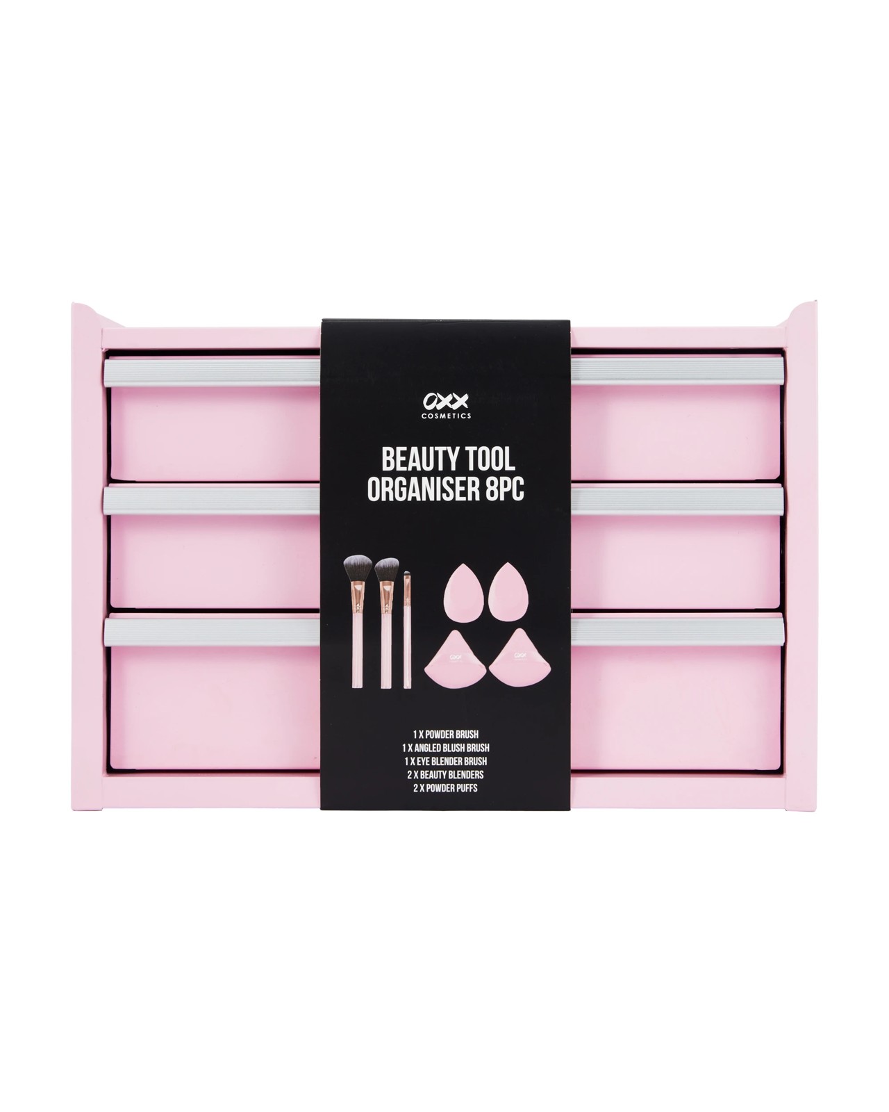 OXX Cosmetics 8 Piece Beauty Tool Organiser 5 of 5