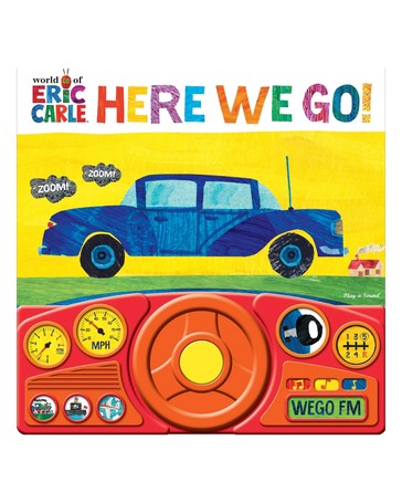 Here We Go! by Eric Carle - Book