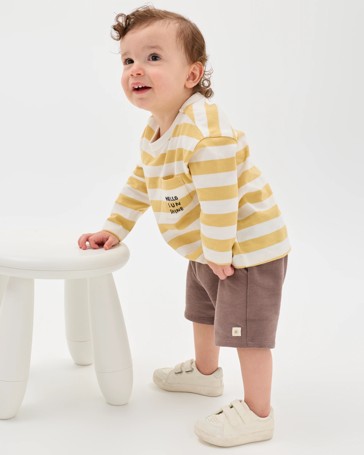 Baby Organic Cotton French Terry Shorts