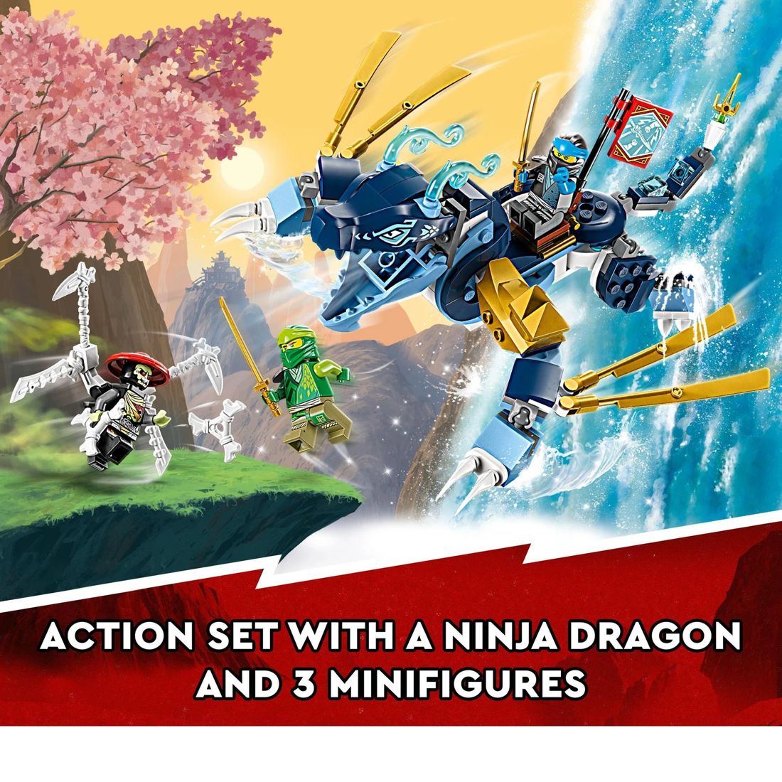 LEGO® Ninjago Nya's Water Dragon EVO 71800 Target Australia