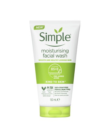 Simple Kind To Skin Moisturising Facial Wash 150mL
