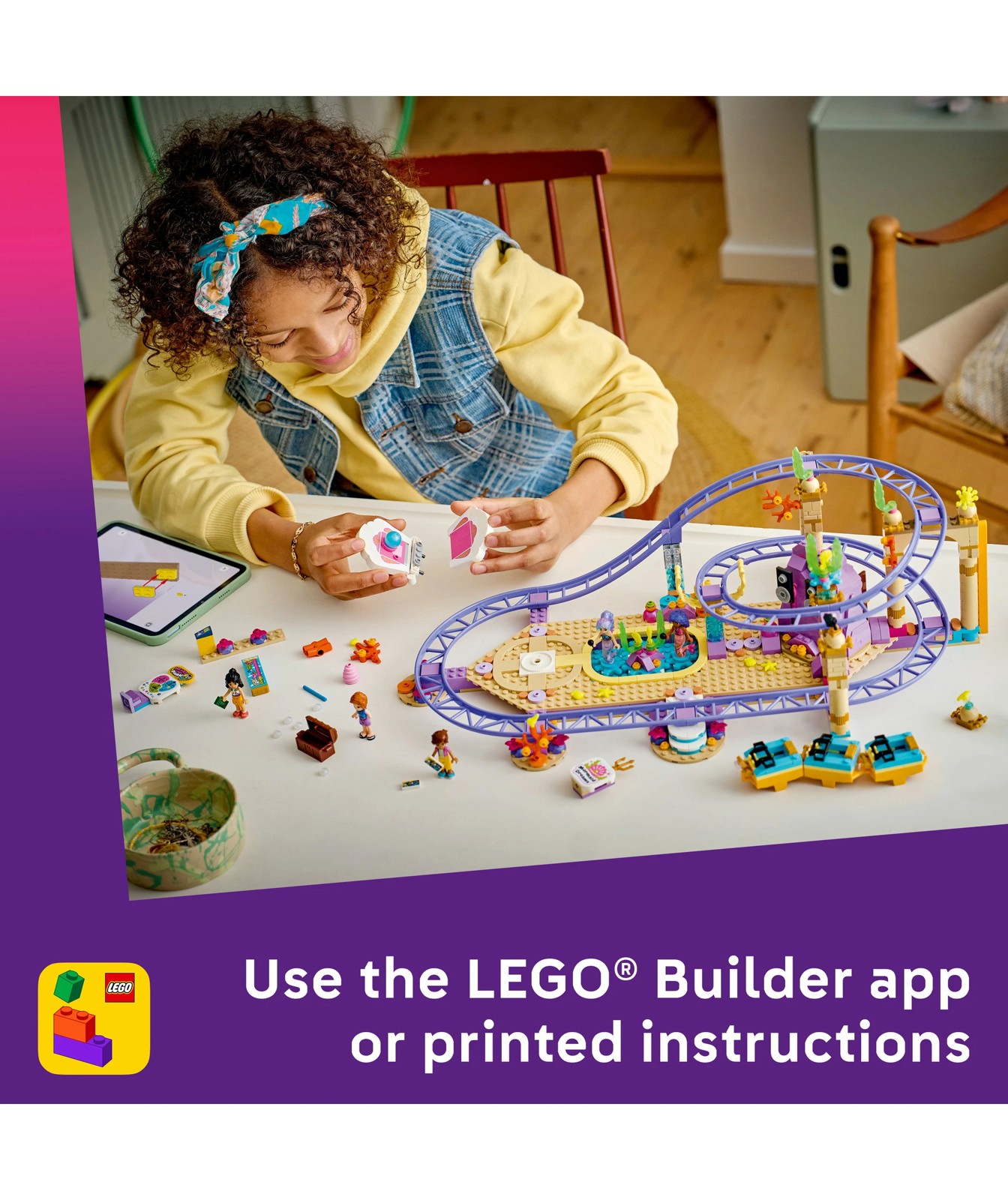 LEGO® Friends Mermaid Roller Coaster Ride 42703 6 of 6