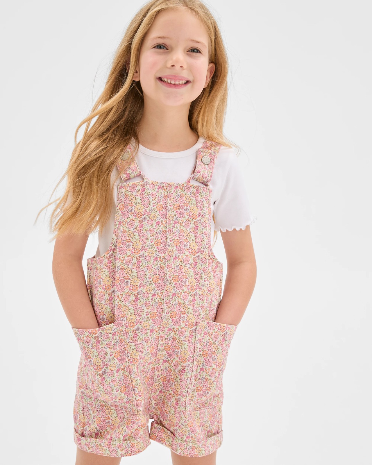 Cotton Sleeveless Denim Playsuit 2 of 6