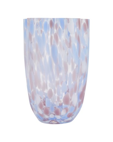 Anko Coloured Glass Confetti Vase