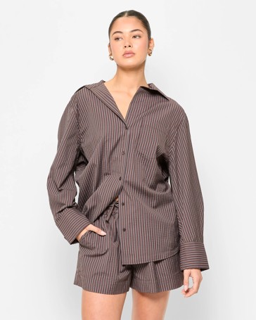 Oversized Slouchy Shirt - Lily Loves