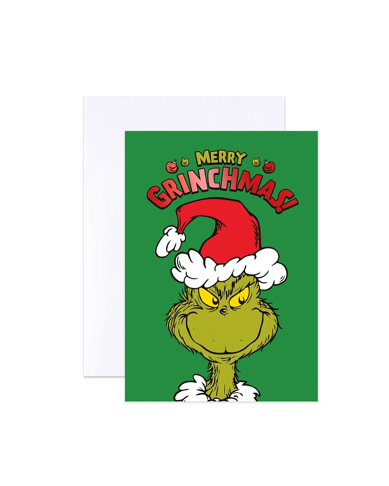 Hallmark Christmas Card - Merry Grinchmas 4 of 6