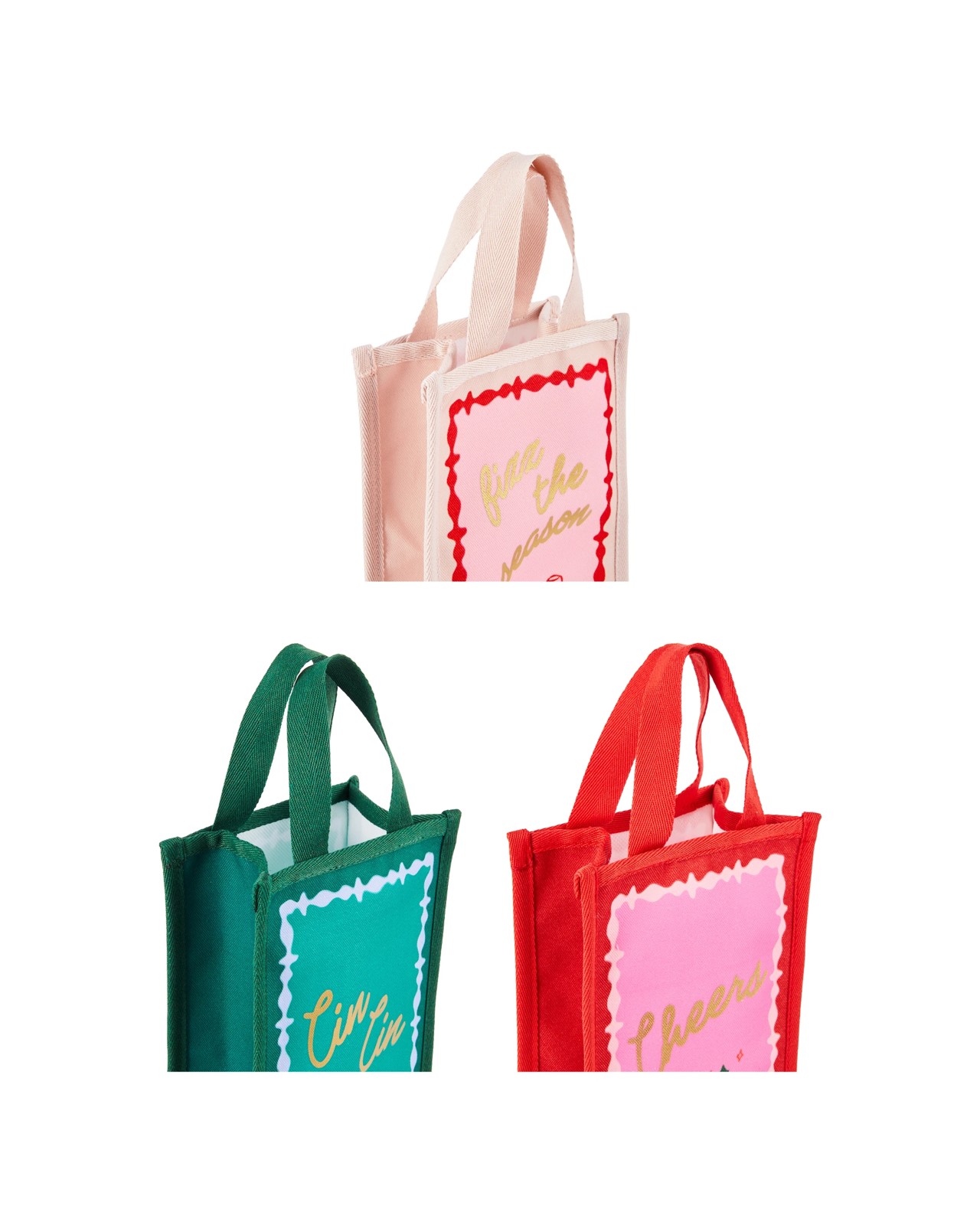 Anko Bottle Gift Bag - Assorted 3 of 4