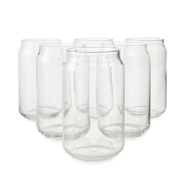 6 Beer Glasses