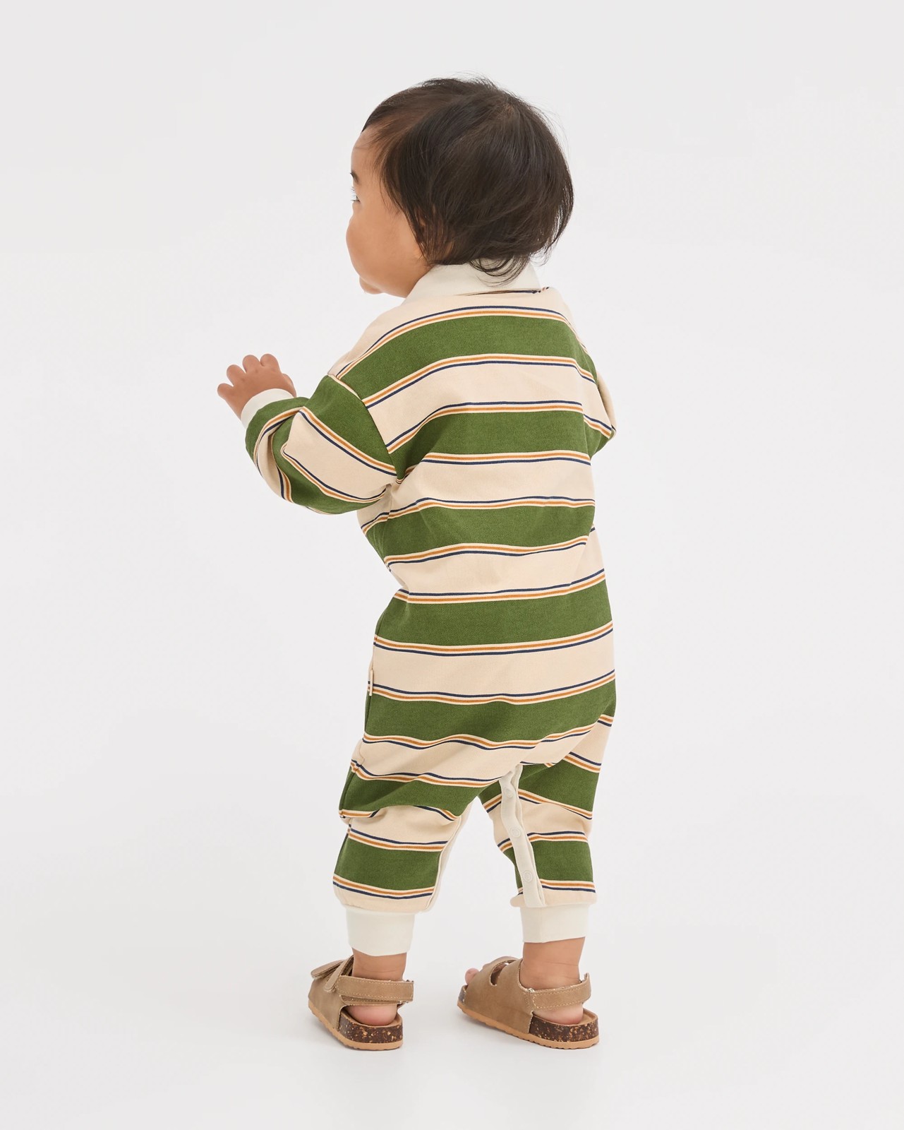 Bonds Baby Everyday Fleece Zip Coverall - Amalfi Coast 2 of 5
