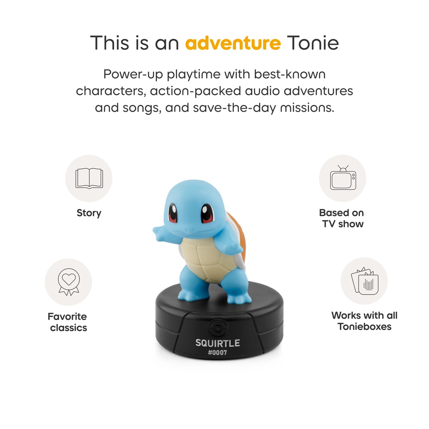 Pokemon: Squirtle Tonie Audio Character 4 of 6