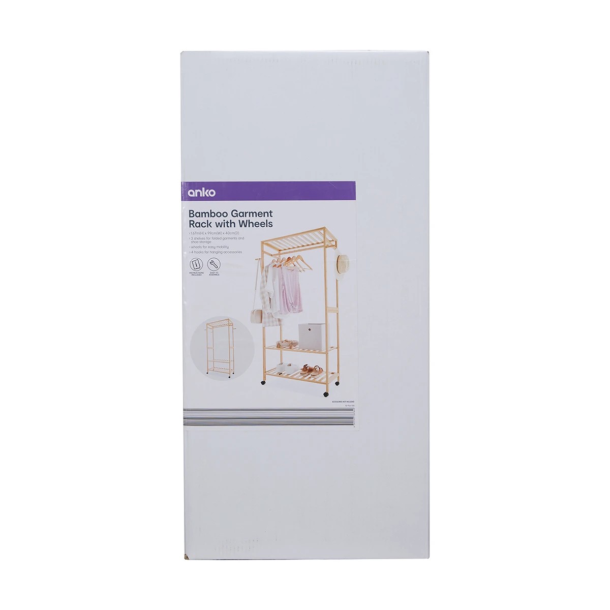 Bamboo garment rack target hotsell