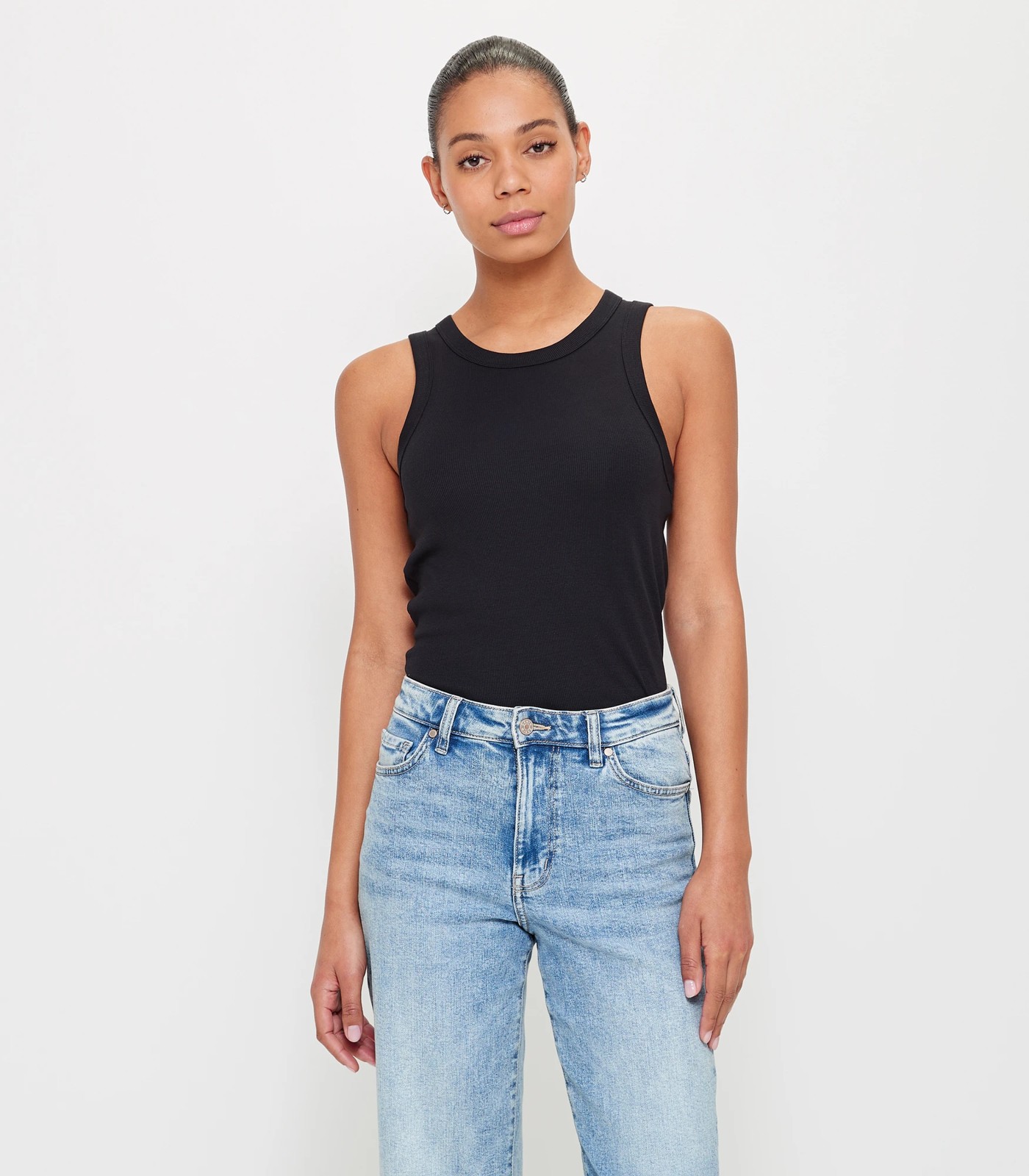 Cotton Scoop Neck Tank Top : Target