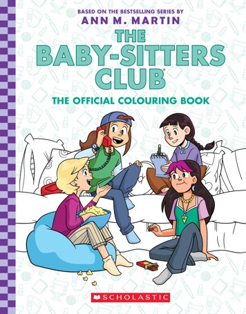 The Baby-Sitters Club: The Official Colouring Book - Ann M. Martin