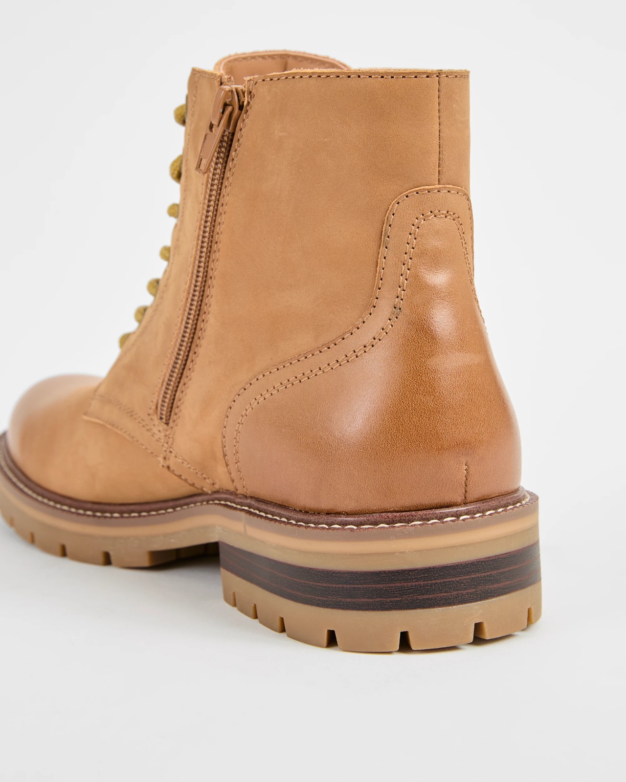 Leather Lace Up Boots 3 of 3