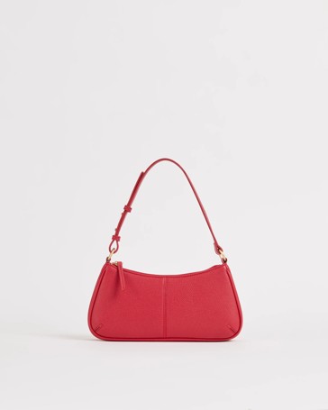 Mini Seamed Pebble Shoulder Bag