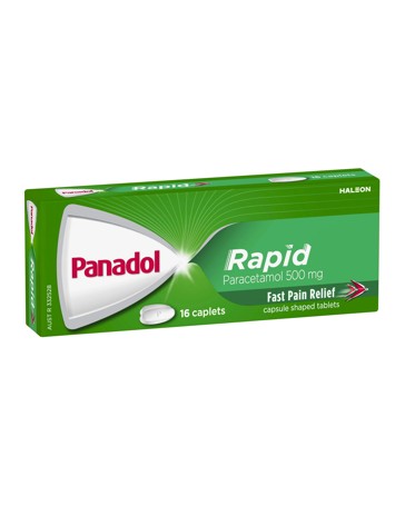 16 Pack Panadol Rapid Paracetamol 500mg
