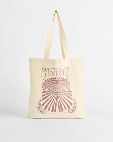 Canvas Shopper Tote Bag