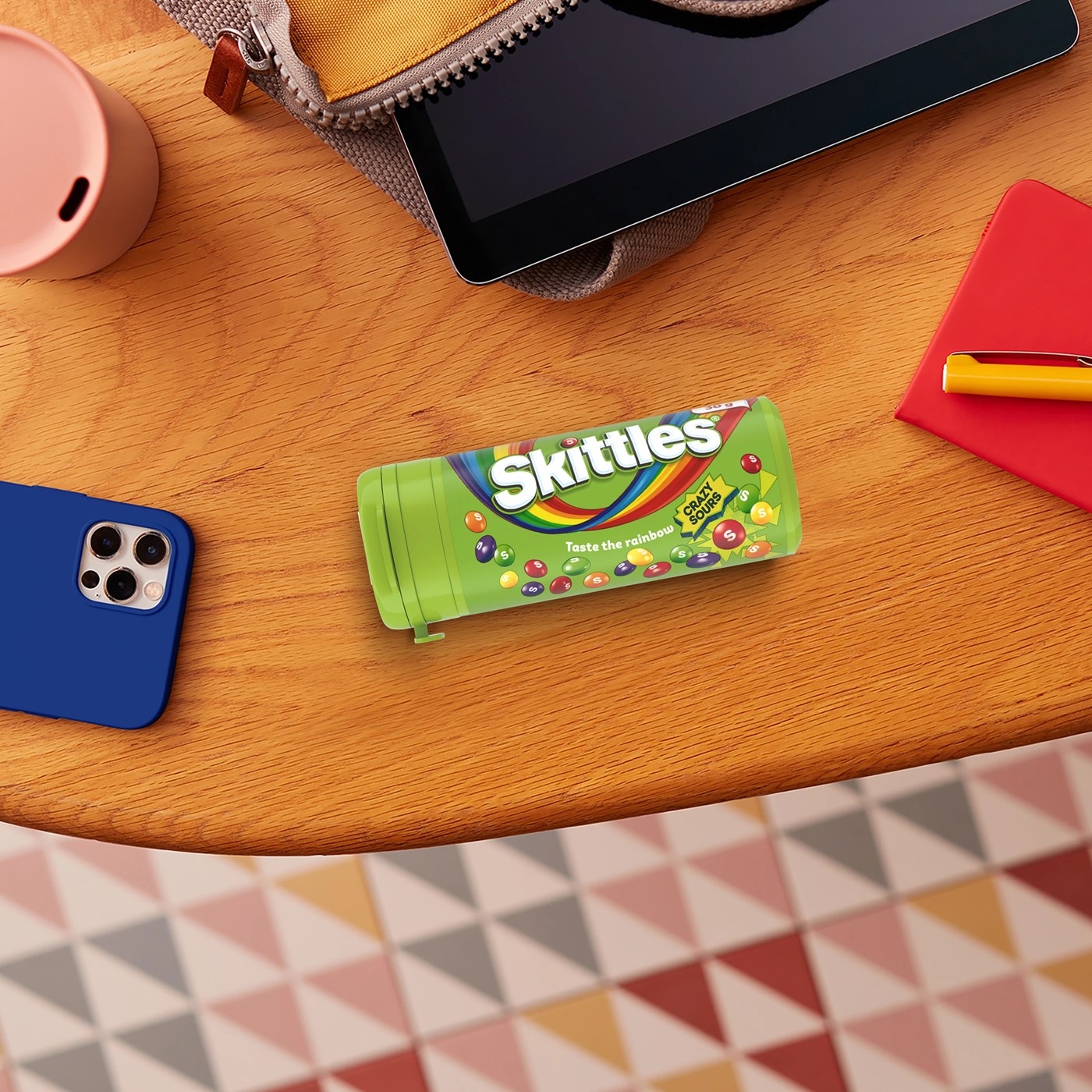Skittles Crazy Sours Chewy Lollies Tube 30g 3 of 6