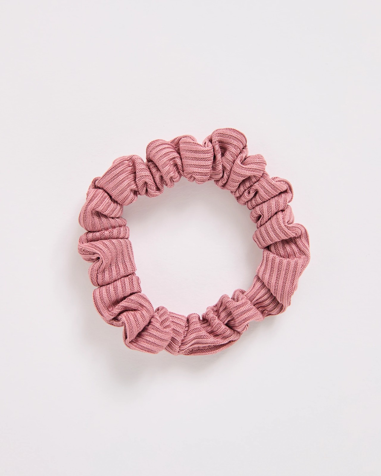 5 Pack Mini Textured Scrunchies - Pink 2 of 2