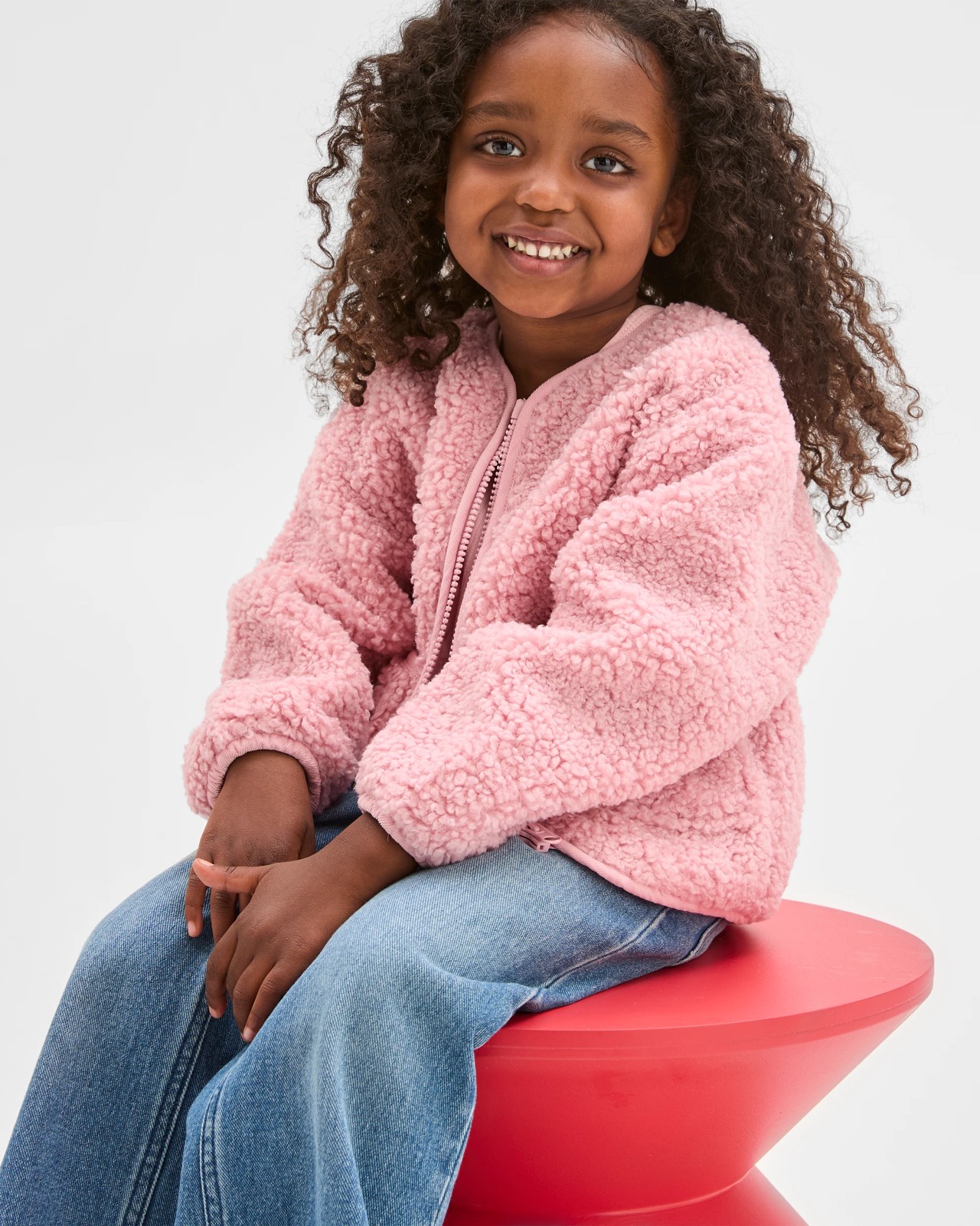 Long Sleeve Teddy Jacket 2 of 6