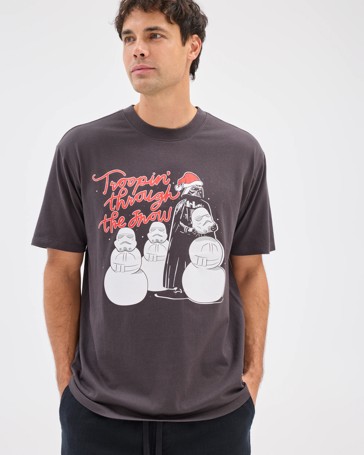 Licensed Australian Cotton Star Wars Christmas T-Shirt