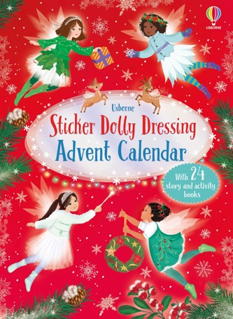 Usborne Sticker Dolly Dressing Advent Calendar - Book